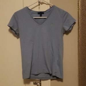Ralph Lauren light blue v-neck tee